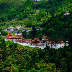 Trongsa dzong Bhutan