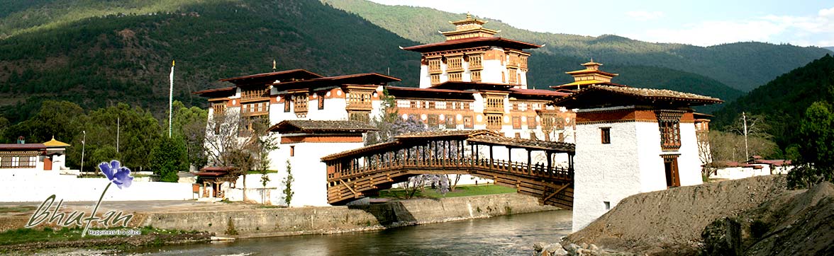 Bridge to Punakha Dzong