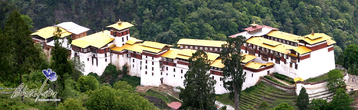 view of Trongsa Dzong